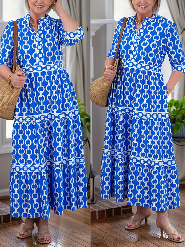 JULIETTE - CHAIN LINK MIDI DRESS