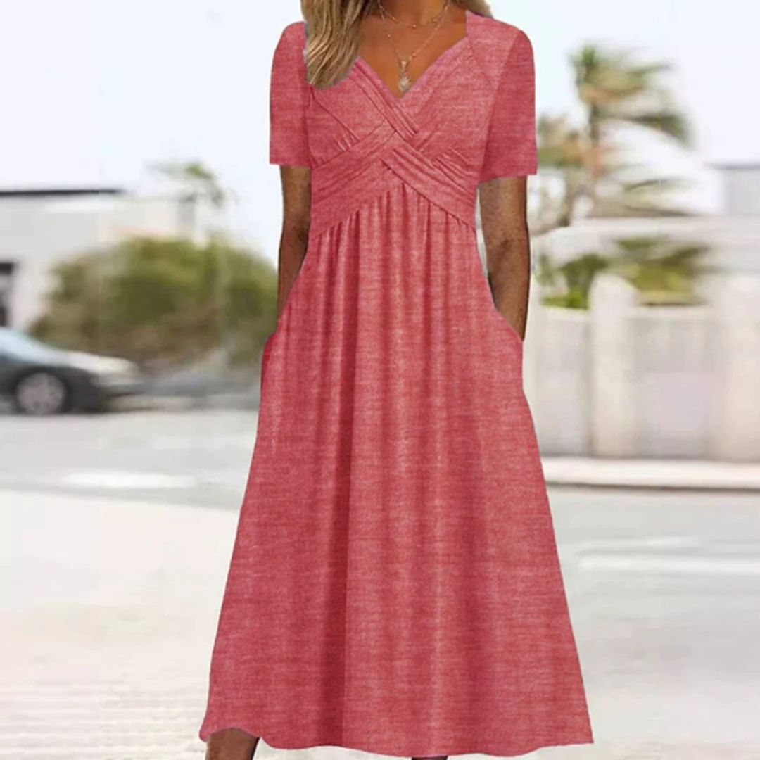 LAURA – ELEGANT AND FLATTERING DRESS
