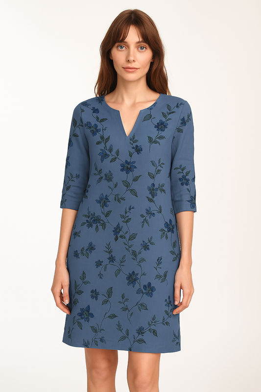 ALISA – SOFT AND FEMININE FLORAL DRESS