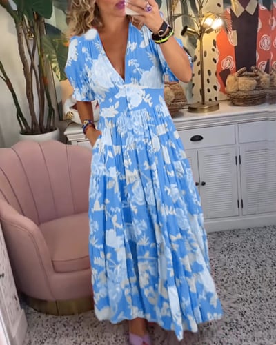 MOLLY - CASUAL PRINTED DRESS