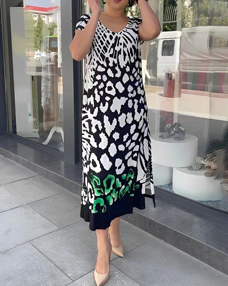 ZOE - CASUAL SHORT SLEEVE DRESS