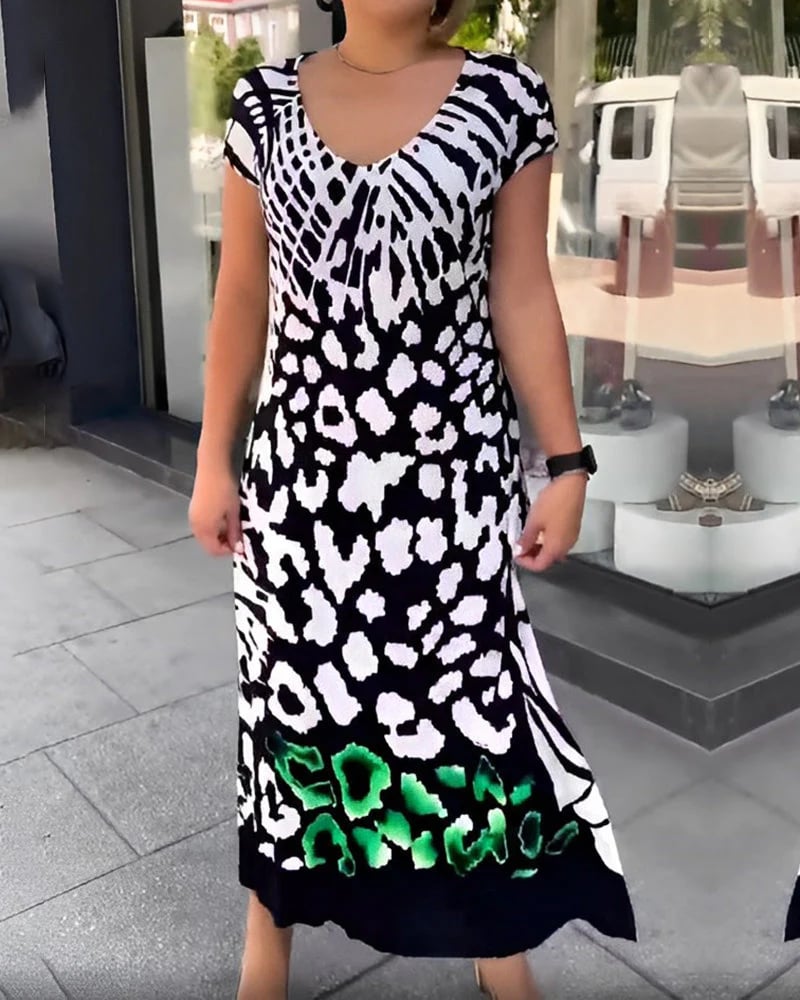ZOE - CASUAL SHORT SLEEVE DRESS