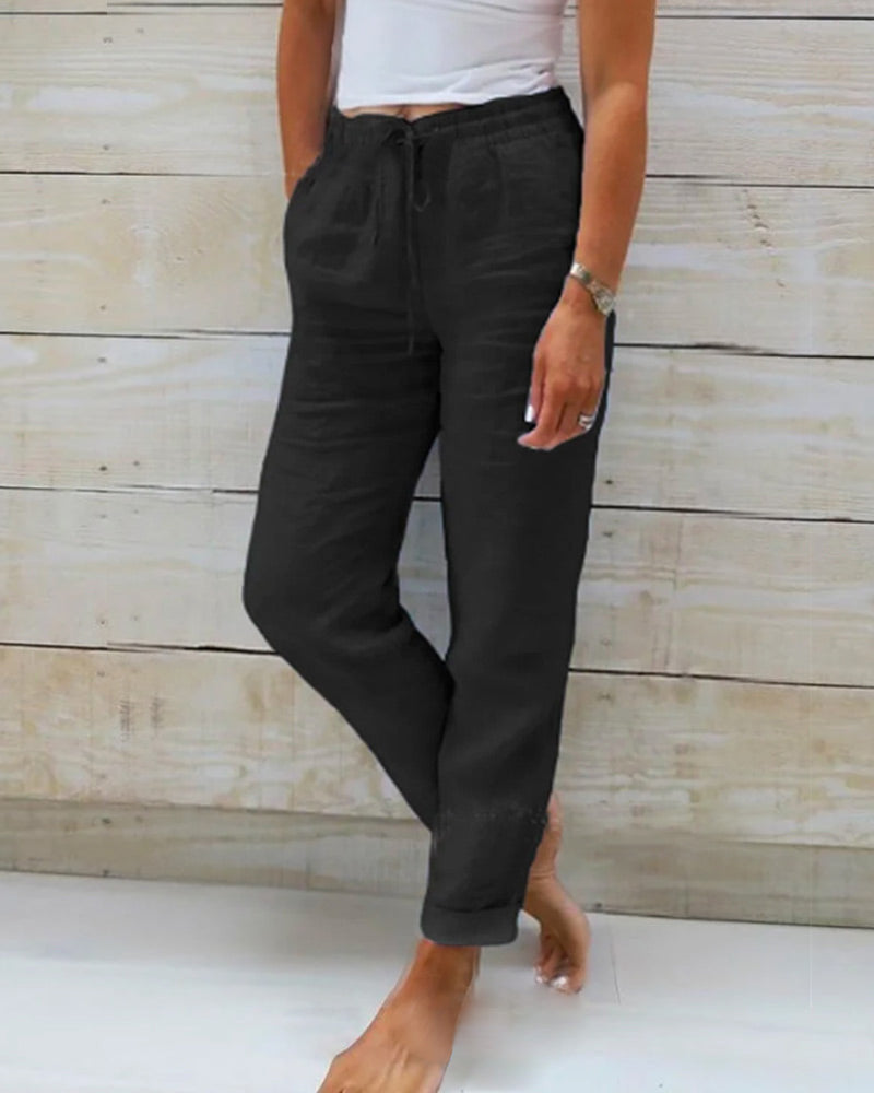 TARA - STRETCHY LIGHTWEIGHT TROUSERS