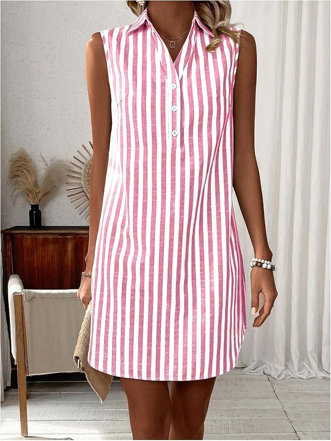 ALMA – STRIPED DRESS