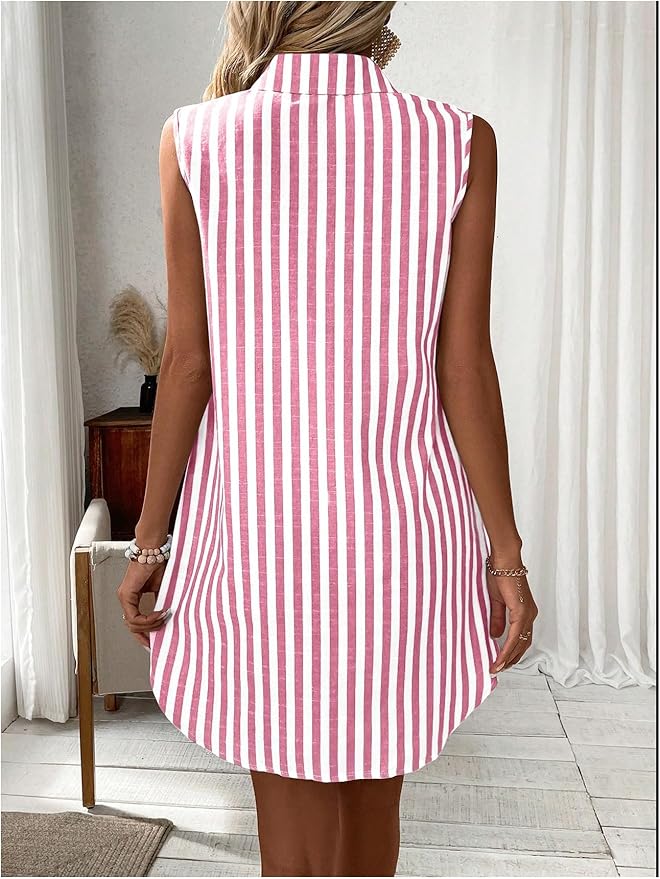 ALMA – STRIPED DRESS