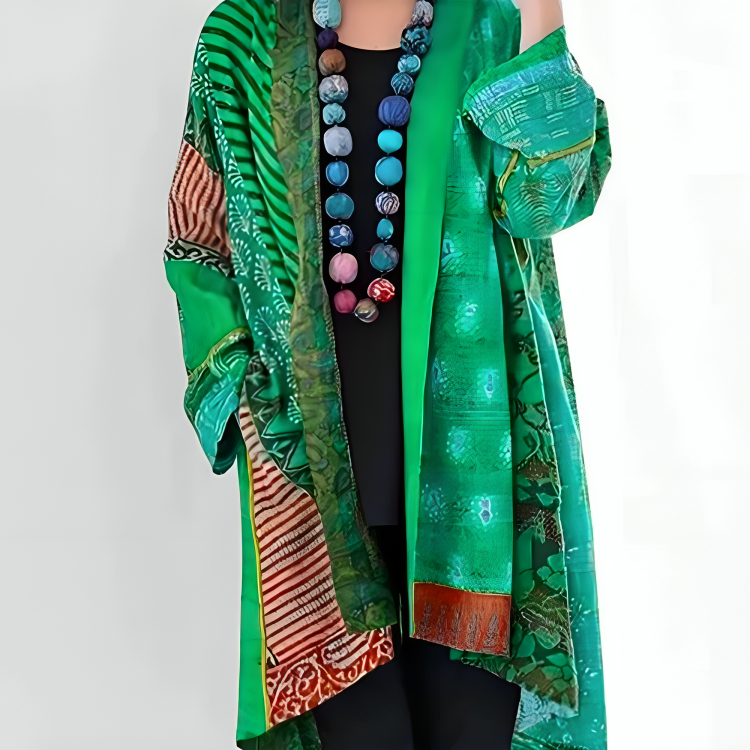 NIA - COLOURFUL BREEZY CARDIGAN