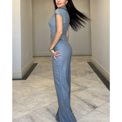 HANNAH - LINEN SHIRT AND PANTS SET