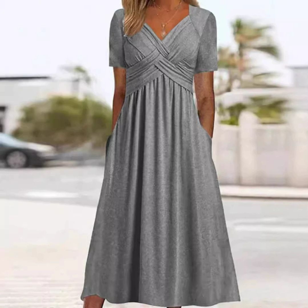 LAURA – ELEGANT AND FLATTERING DRESS