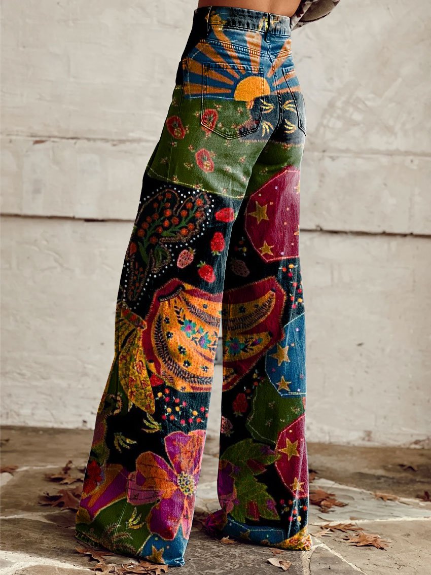 FIADH - VINTAGE BOHO TROUSERS