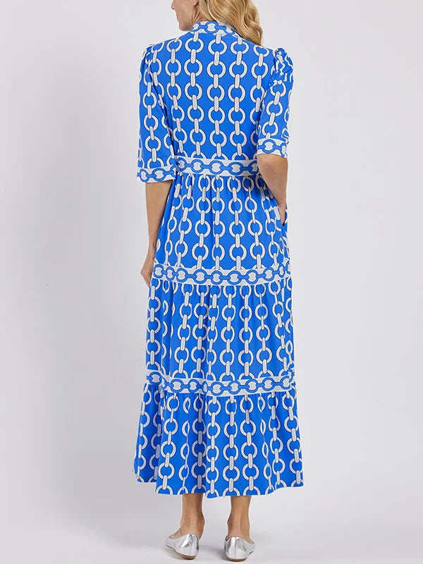 JULIETTE - CHAIN LINK MIDI DRESS