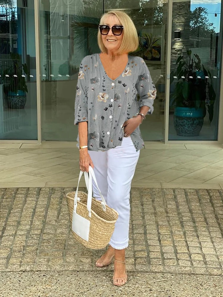 JYTTE – FLORAL TOP