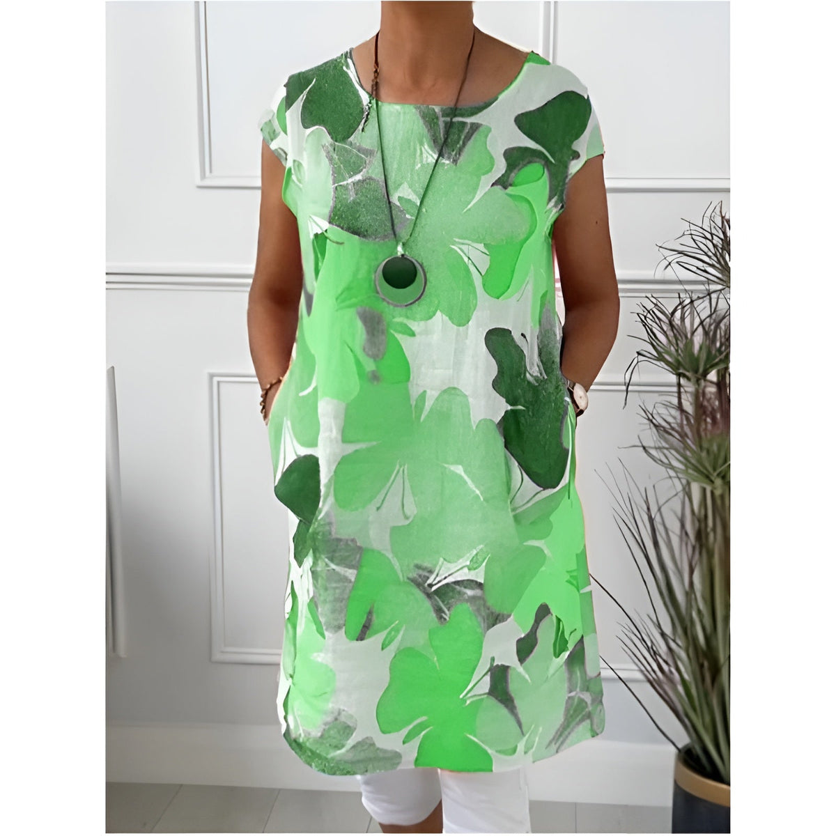 ANNI -  SUMMER FLORAL DRESS