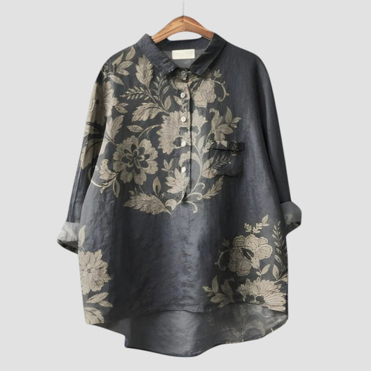 VIVIENNE - ELEGANT FLORAL BLOUSE