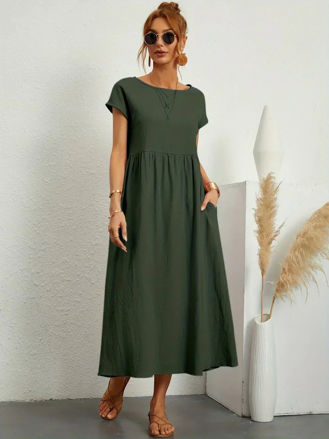 MATHILDE – SUMMER DRESS WITH POCKETS