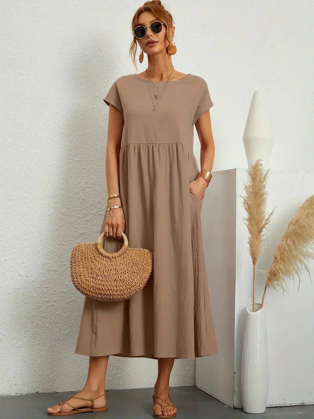 MATHILDE – SUMMER DRESS WITH POCKETS