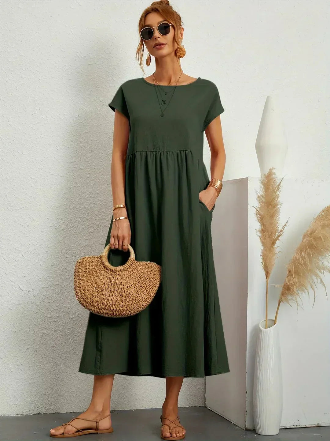 MATHILDE – SUMMER DRESS WITH POCKETS