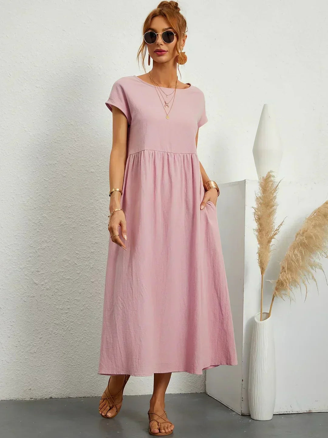 MATHILDE – SUMMER DRESS WITH POCKETS