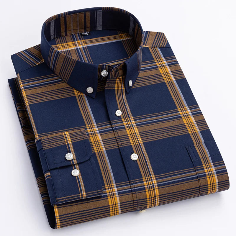 THEO - Men’s Classic Check Shirt