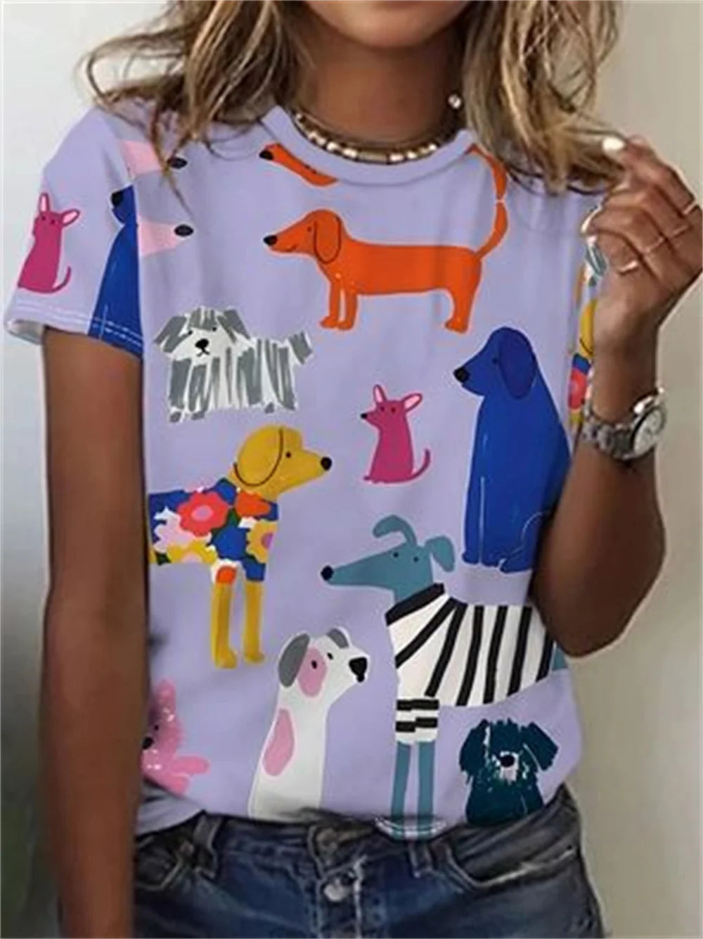 TYRA – SHIRT WITH ANIMAL PRINT