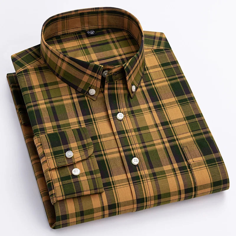 THEO - Men’s Classic Check Shirt