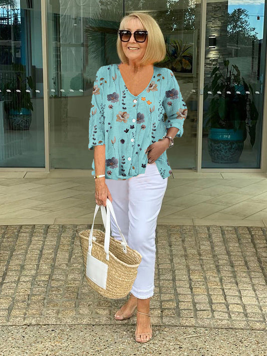 JYTTE – FLORAL TOP