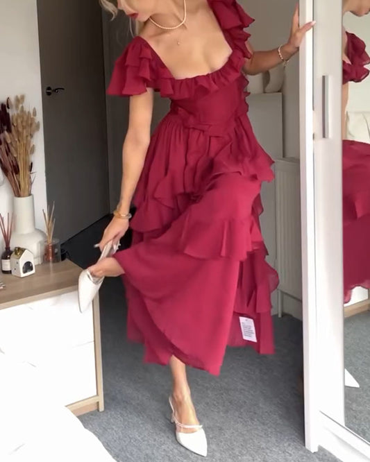 ENYA - RUFFLE DRESS