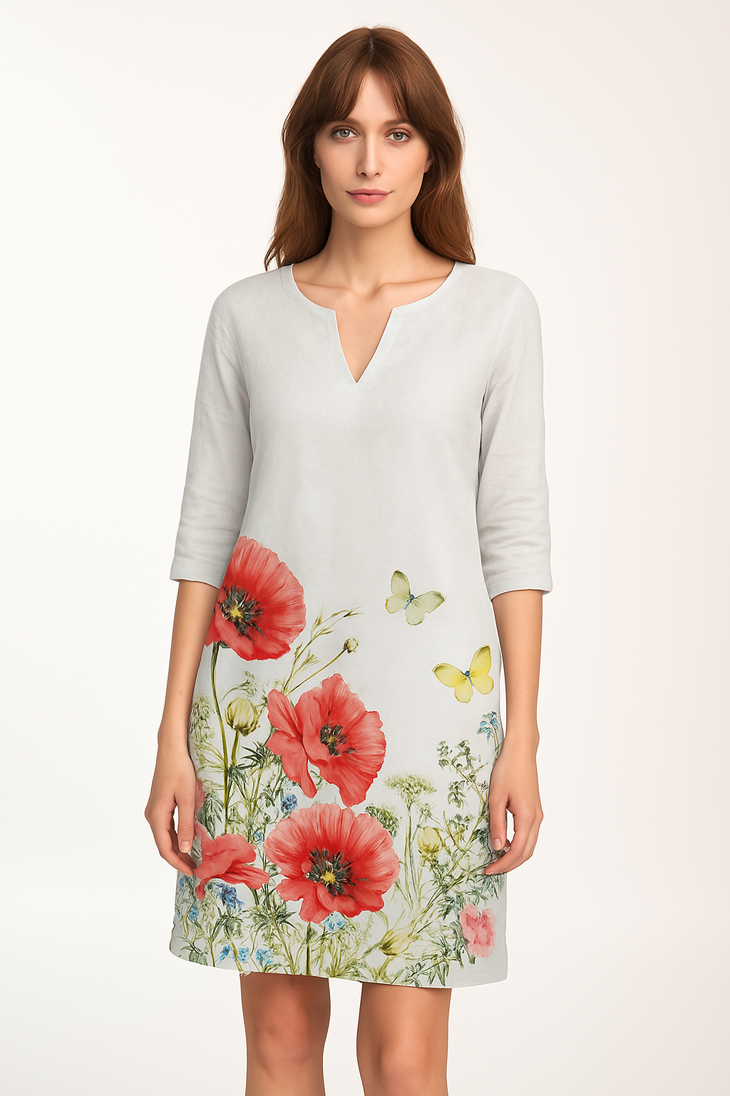 ALISA – SOFT AND FEMININE FLORAL DRESS