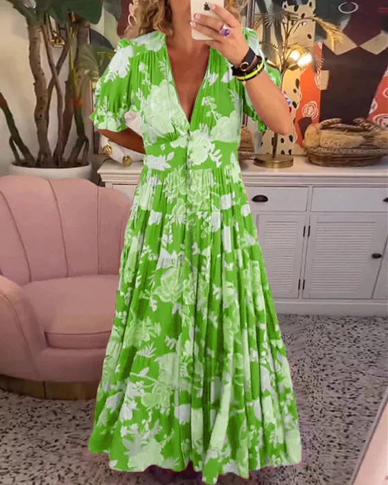 MOLLY - CASUAL PRINTED DRESS