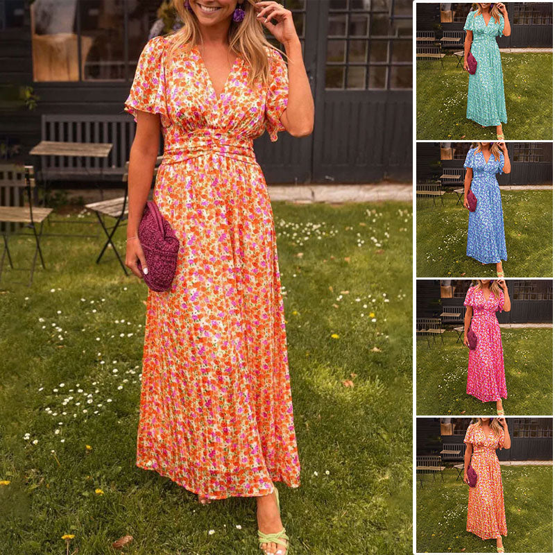 SHEILA - CLASSIC V-NECK DRESS
