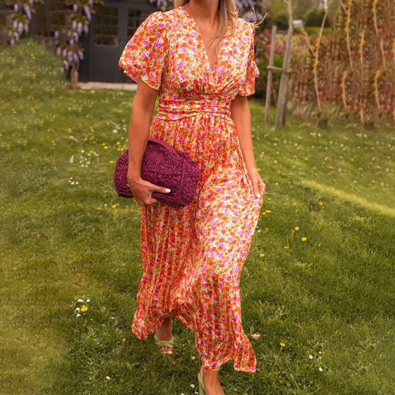 SHEILA - CLASSIC V-NECK DRESS