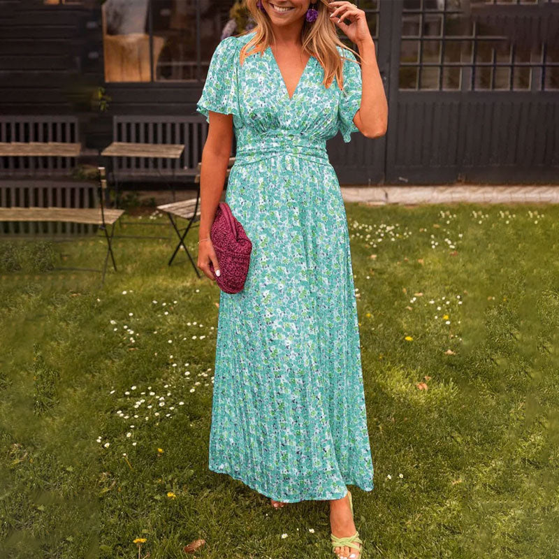 SHEILA - CLASSIC V-NECK DRESS