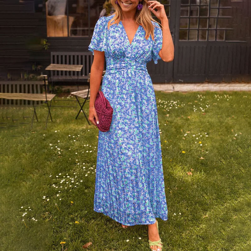 SHEILA - CLASSIC V-NECK DRESS