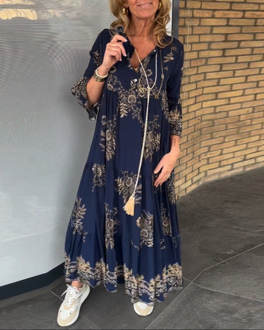 BONNIE - PRINTED CASUAL DRESS