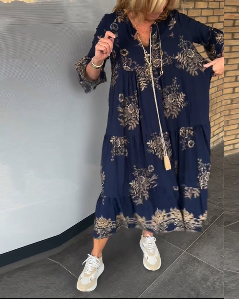 BONNIE - PRINTED CASUAL DRESS