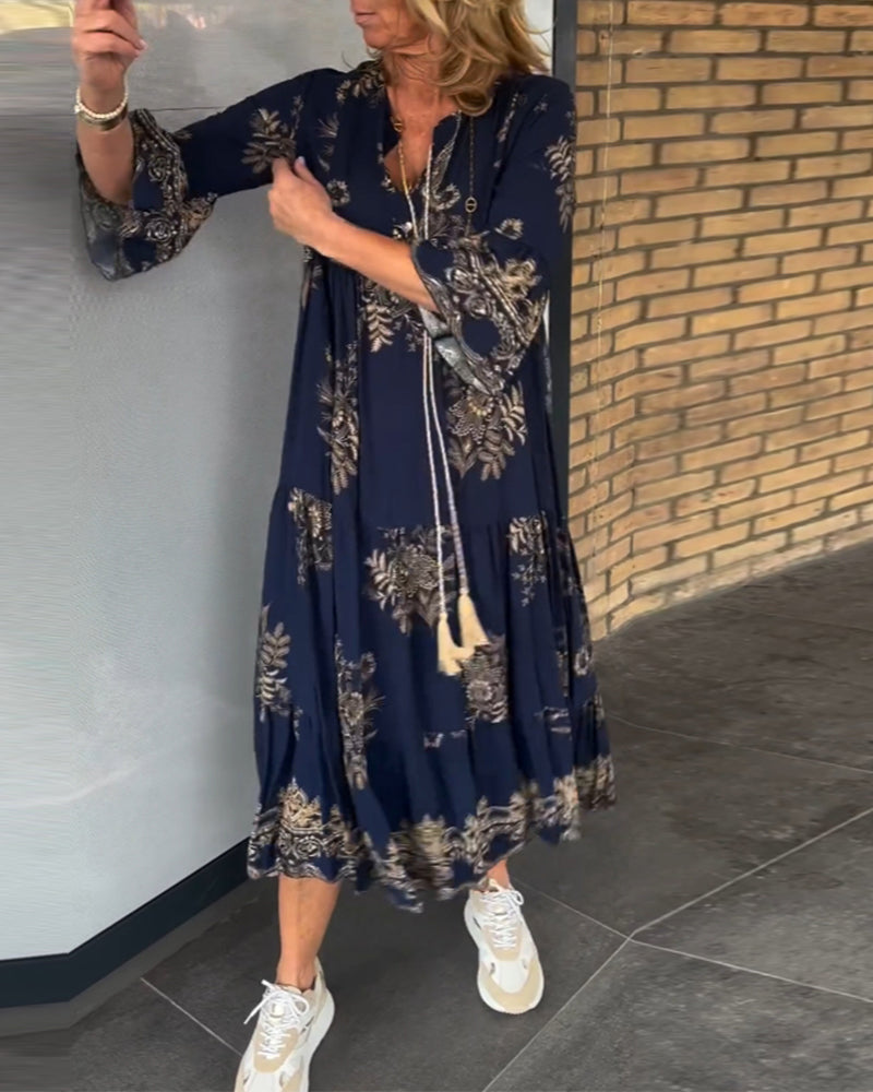 BONNIE - PRINTED CASUAL DRESS